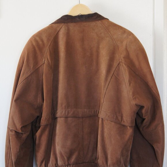 Wilsons Adventure Bound Brown Leather Jacket (Medium) - Picture 4 of 7